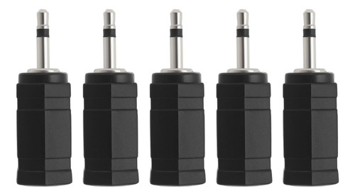 5 Adaptadores De Conector Mono De 0.098pulgadaa 0.138pulgada
