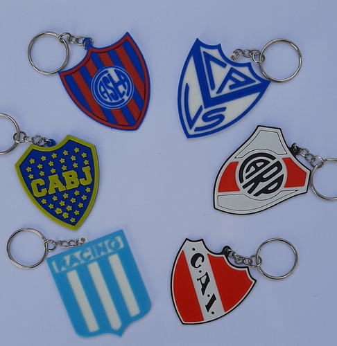 Llaveros Equipos De Futbol Souvenir Regalo 30 Unidades