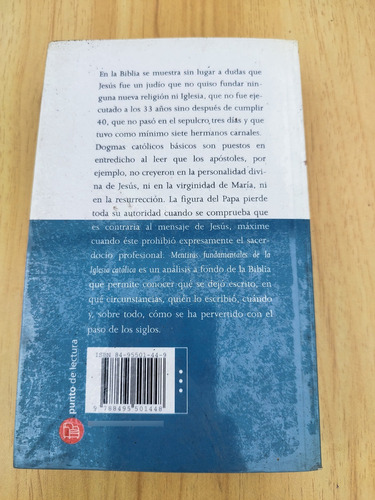 Mentiras Fundamentales De La Iglesia Catolica - P. Rodriguez (Usado)