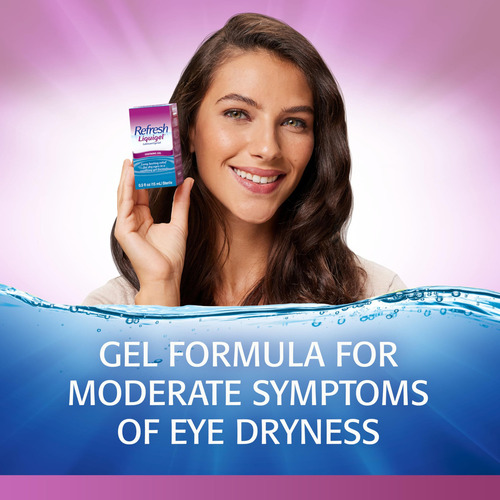 Refresh Liquigel - Gotas De Gel Lubricante Para Ojos 15 Ml.