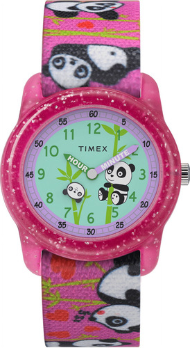 Reloj Timex Para Niños Tw7c77100 Con Correa De Tela