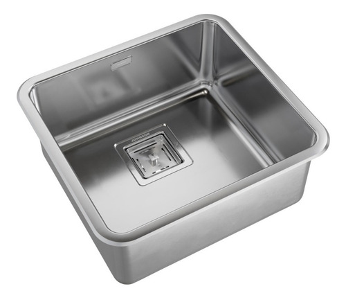 Pileta Simple Cocina Johnson Q37 Cr Antirrebalse Diseño