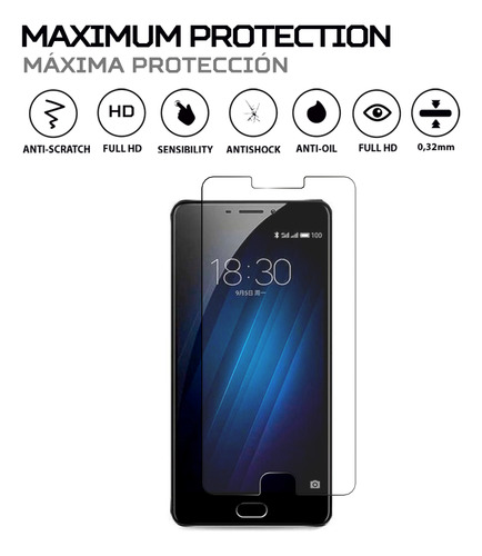 Protector Pantalla Antishock Para Meizu M3 Max
