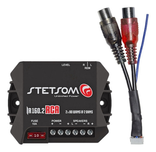 Amplificador Stetsom 160w Iron Line Ir 160.2 Digital 2 Ohms