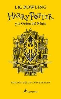 Harry Potter Y La Orden Del Fenix (edicion Hufflepuff Del 20