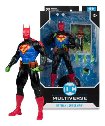 Batman/superman- Fusion-(world's Finest) 7 - Mcfarlane Toys (Usado)