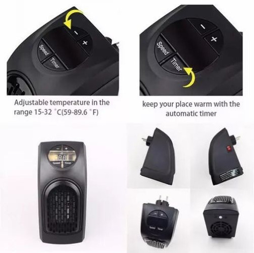 Calefactor eléctrico HANDY HEATER Caloventor Portátil