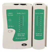 Comprar Tester Probador Rj45 Rj11 De Cables Utp Lan Datos Internet