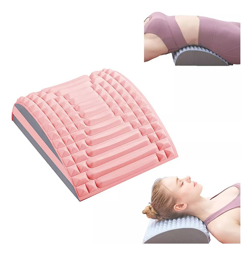 Almohada De Masaje Elástico Relajante Con Soporte Lumbar