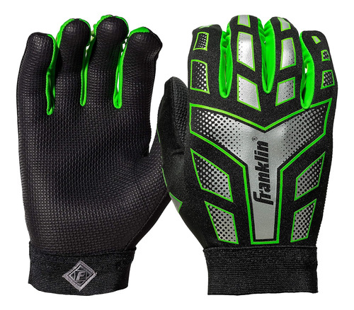 Franklin Sports Youth Guantes De Receptor  Varios Colores 