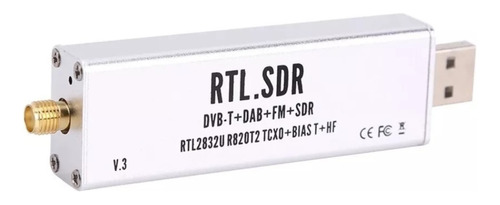 Receptor Radio Rtl.sdr Rtl Sdr V3 R820t2 Rtl2832u Tcxo Sma