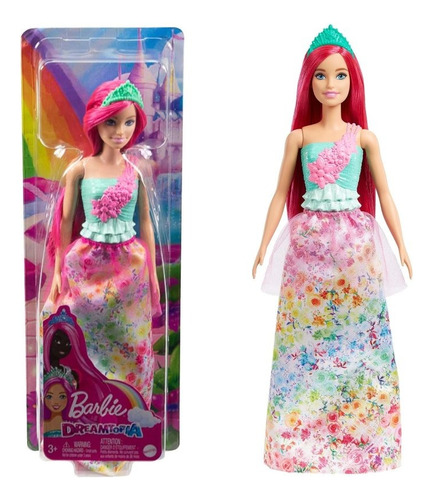Barbie Muñeca Dreamtopia Princesa Mattel P3