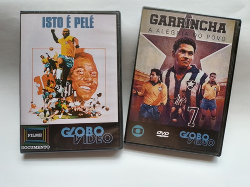 2 Dvds Isto É Pele 1974 E Garrincha A Alegria Do Povo 1963 (Usado)