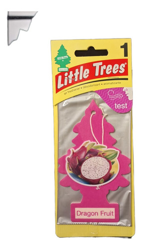 Kit 02 Little Trees Aroma Dragon Fruit Odorizador P/ Carro