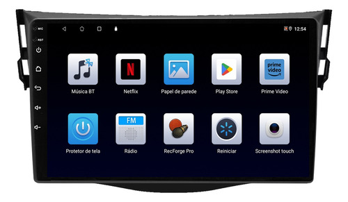 Multimidia Rav4 06/13 9p Adak G2 Android Carplay 2gb 64gb
