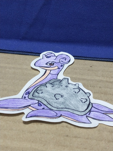 Sticker Casero Lapras Shiny Pokémon Bootleg (Usado)