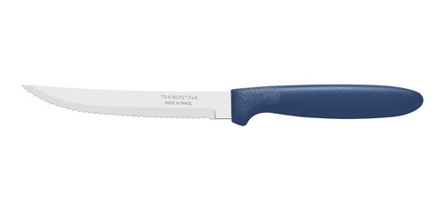 Cuchillo De Asado Ipanema X 12 Unid. Azul Tramontina.