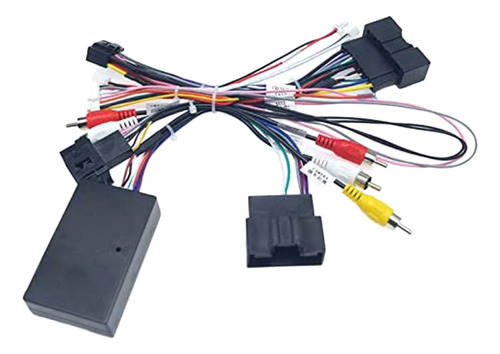 Cable De Alimentación De Audio De 16 Pines Para Coche Con Ca