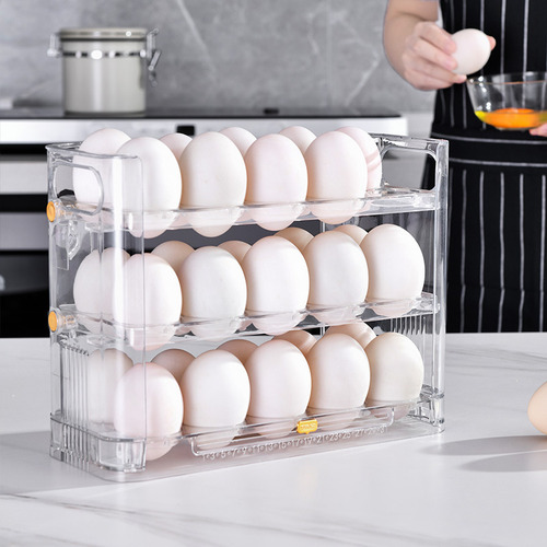 Contenedor De Almacenamiento Para Huevos En Nevera, Bandejas