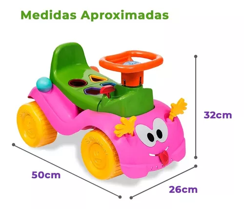 Triciclo Velotrol Motoca Infantil Menino Menina Empurrar