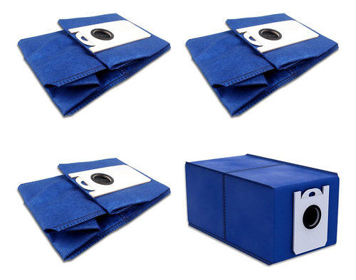 Bolsas De Polvo Reutilizables De 4.6l Para Aspiradora Robot