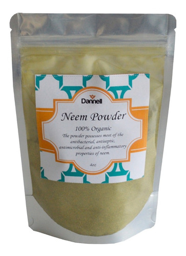 Polvo De Neem - Neem Powder 100% Orgánico 4 Oz