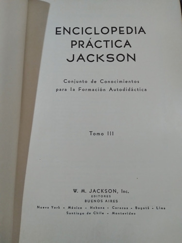 Enciclopedia Práctica Jackson Tomo 3