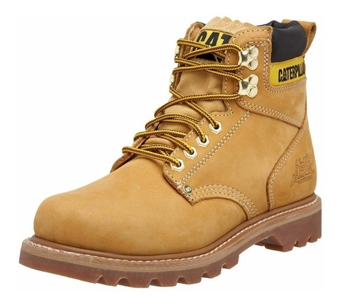 Caterpillar Botas Second Shift Sin Casquillo Piel Color Miel