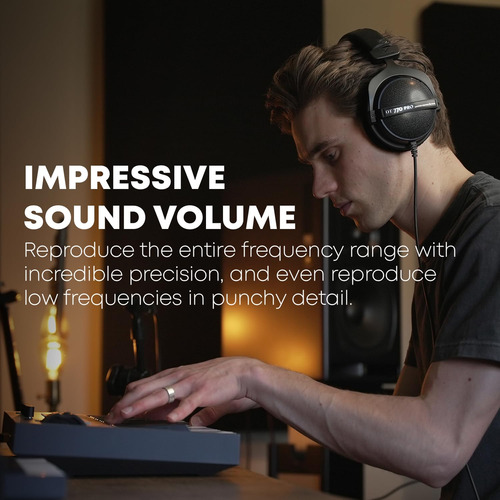 Fones De Ouvido Beyerdynamic Dt 770 Pro 80 Ohm Edição Limita