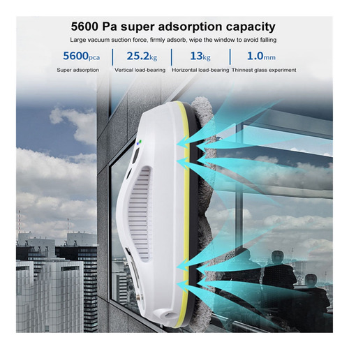Smart App Robot De Limpieza De Ventanas Con Función De