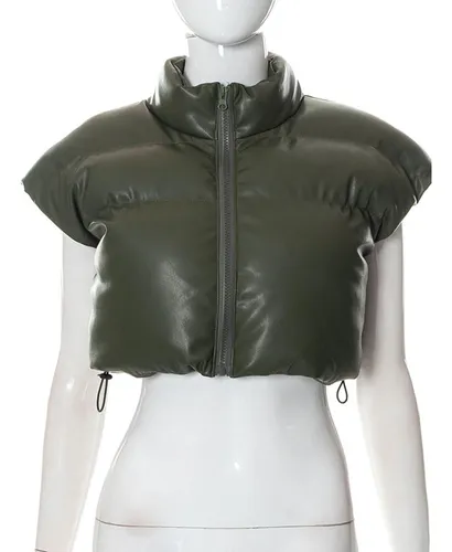 comprar Chalecos De Algodón Para Mujer, Parkas, Chalecos Cortos, Rop