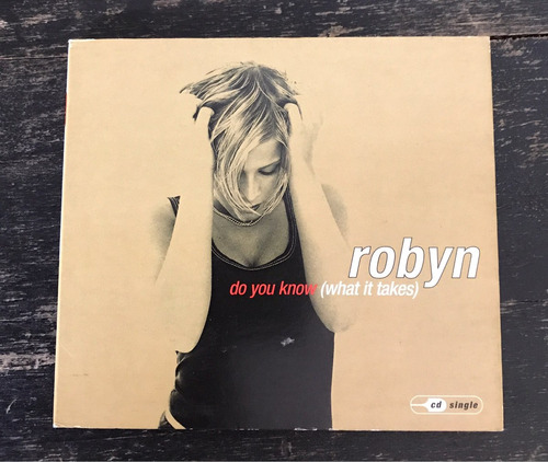 Cd Single Robyn / Do You Know What It Takes (usa)