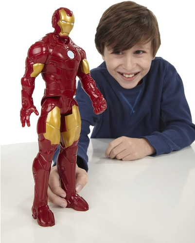 Figura De Accion Iron Man 30 Cm Marvel Super Heroes Juguetes