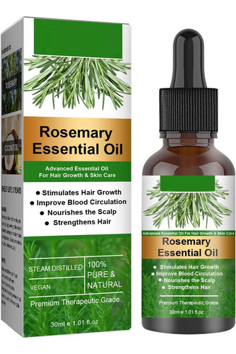 Aceite De Romero Para El Cabello Organico,30ml Rosemary Oil