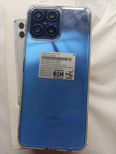 Celular Honor X8 Dual Sim 128gb Azul Zafiro 6gb Ram Azul Oscuro