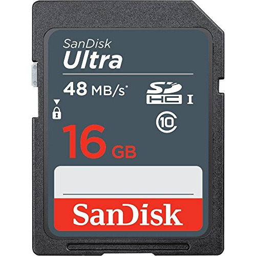 Tarjeta De Memoria Sandisk Ultra 16 Gb Sdhc Clase 10 Uhs-1 -