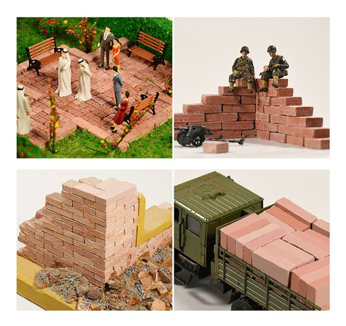 Molde De Silicona Mini Brick, Molde De Ladrillo En Miniatura