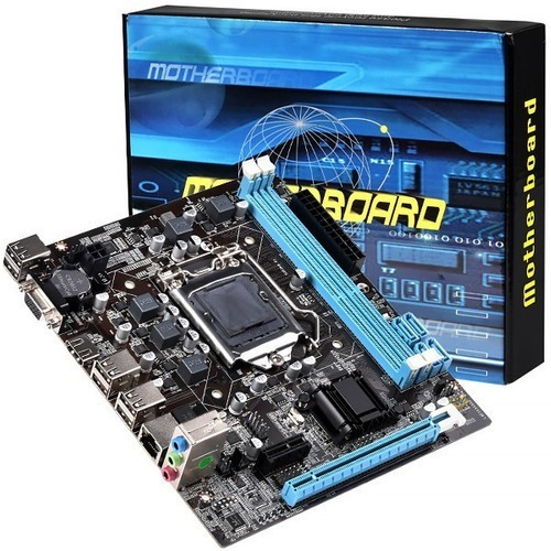 Mainboard Fox Com H61mhv2 Intel H61 Lga 1155 Ddr3 Nuevas