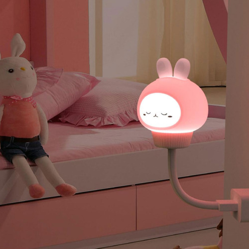 Lámpara Para Dormitorio De Bebés Luz Led Nocturna Usb 1350-0