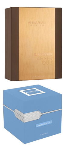 Duo Al Haramain Gold 60ml + L Aventure Ciel Unisex