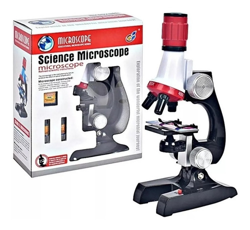 Microscopio Para Estudiantes Intermedios C/ Accesorios 1200x