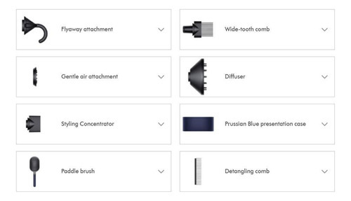 Dyson Secador Cabelo Supersônico Com Estojo E Acessórios