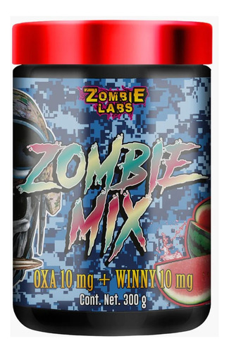 Zombie Mix Oxa + Winny 10 Mg 300 Gr Sabor Sandía