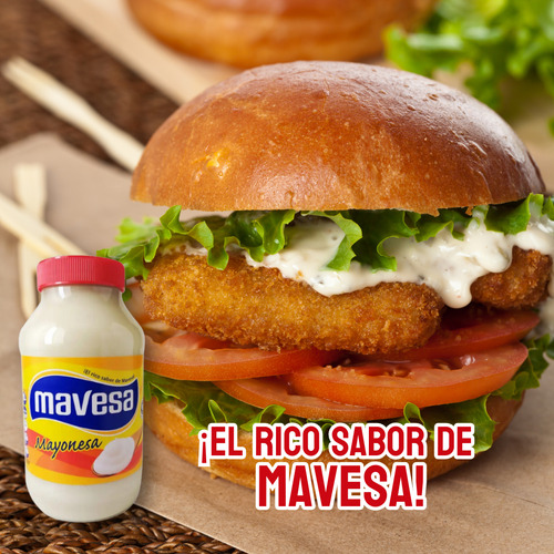 Salsa Mayonesa Mavesa 445 Gr / 2 Und