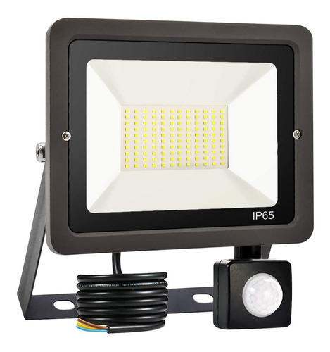 Reflector Exterior Led 30w Apple Sensor De Movimiento Unilux