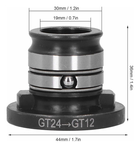 Collet Adapter Gt24-gt12 Adaptador Pinza Tamaño Pequeño