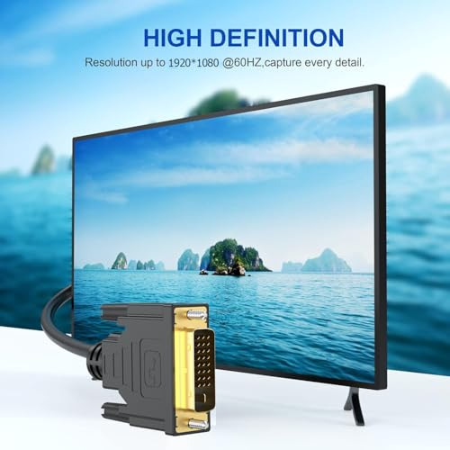 Cable Usb C A Dvi De 6 Pies, Compatible Con Conexin Rapida Y