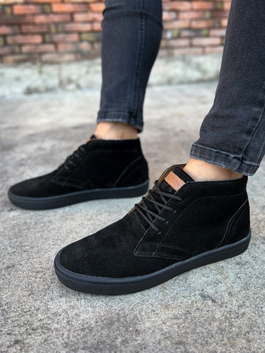 Imagen 9 de 10 de Botas Botitas De Cuero Gamuza Chavito De Hombre Libertarios