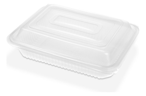 Bandeja De Plastico 105 + Tapa Descartable Banplast X100 Un