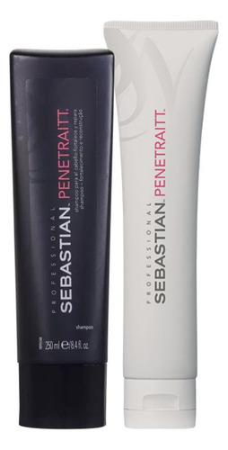 Kit Shampoo 250ml E Máscara 150ml Sebastian Penetraitt